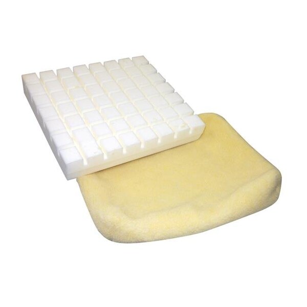Skil-Care 753182 3 x 18 in. Pressure Check Foam Cushion with Sheepskin Cover 753182 - main